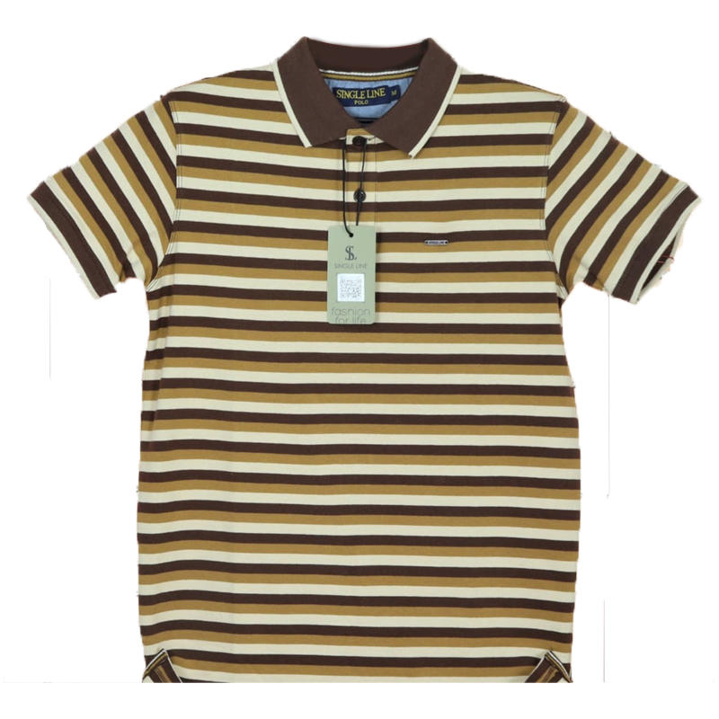 Stylish Auto Stripe Polo T-Shirt For Man (18)